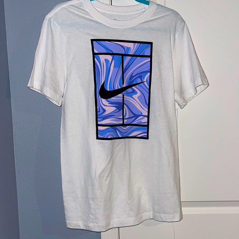 Sporty Nike white Tee.